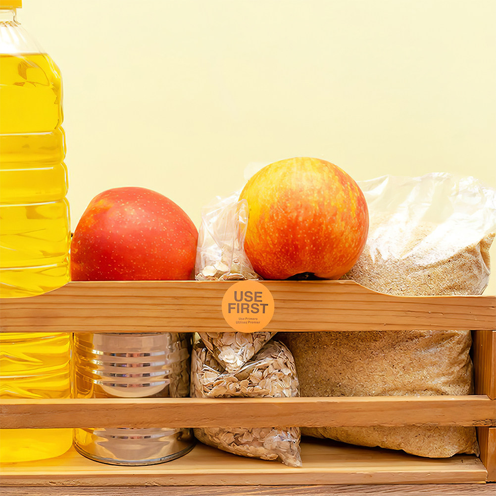 4 Rol Stiker Label Layanan Mak - Food Storage For Restaurant ulasan dan harga