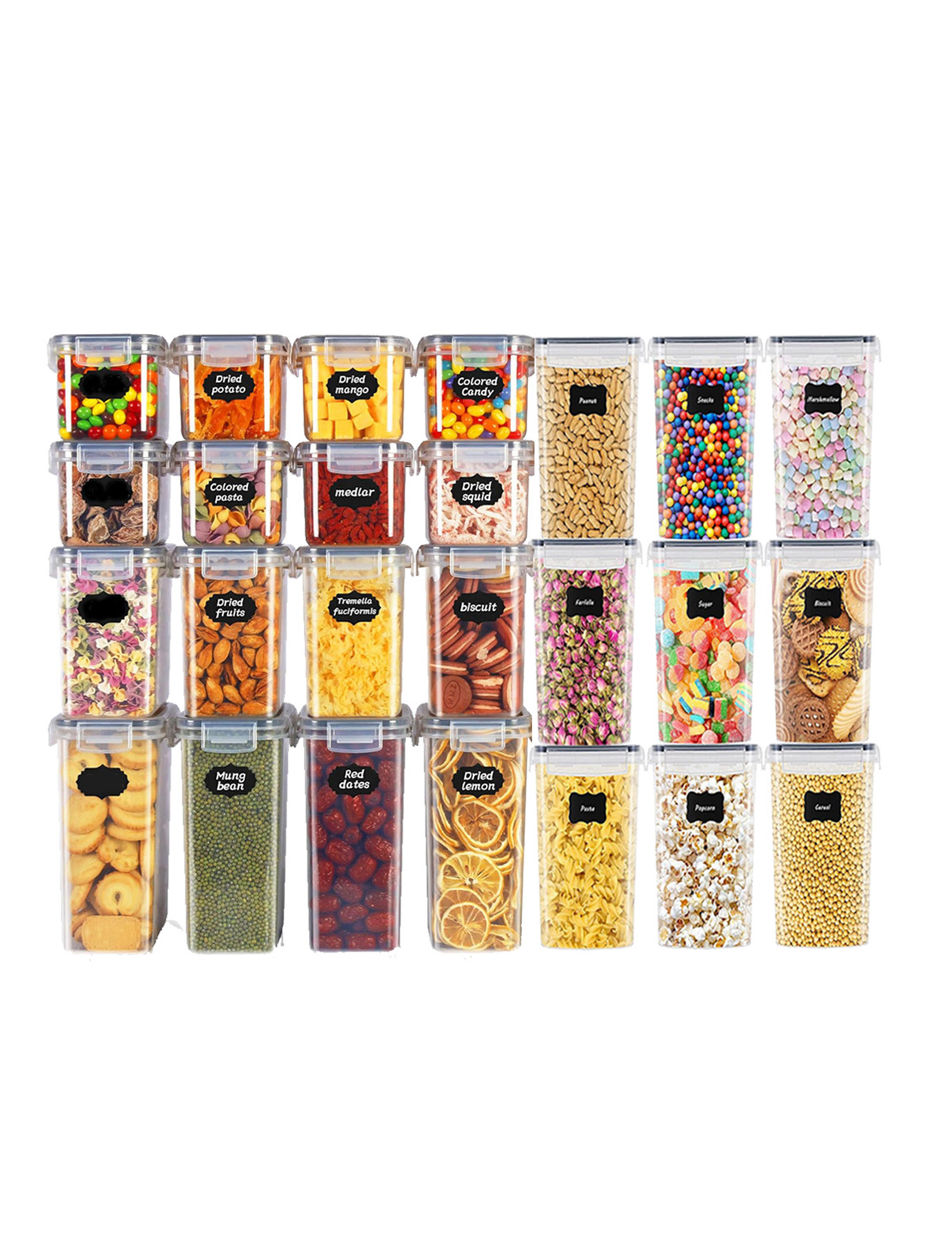 48pcs, Wadah Penyimpanan Makan - Food Storage Order ulasan dan harga