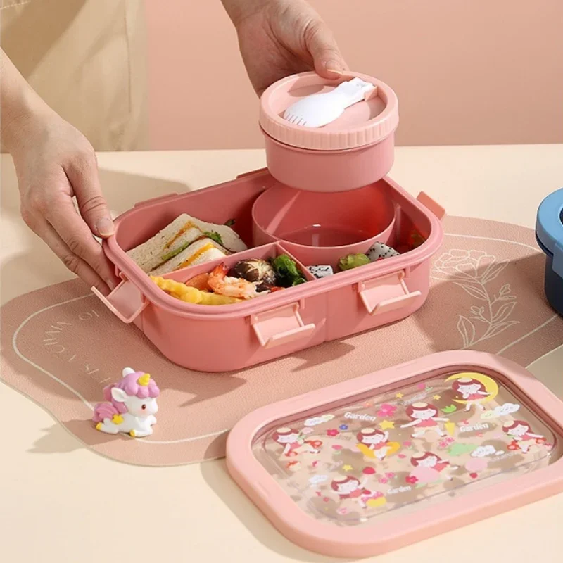 Kotak Makan Siang Kartun 1000m - Food Storage Design ulasan dan harga