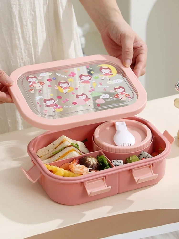 Kotak Makan Siang Kartun 1000m - Food Storage Design ulasan dan harga