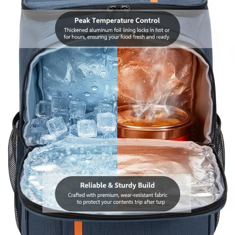 [J] Tas Ransel Pendingin Teris - Food Storage Hiking ulasan dan harga