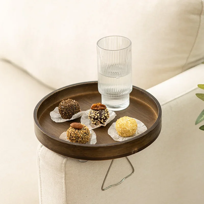 Meja Samping Sofa Model Jepit, - Storage Food Tray ulasan dan harga